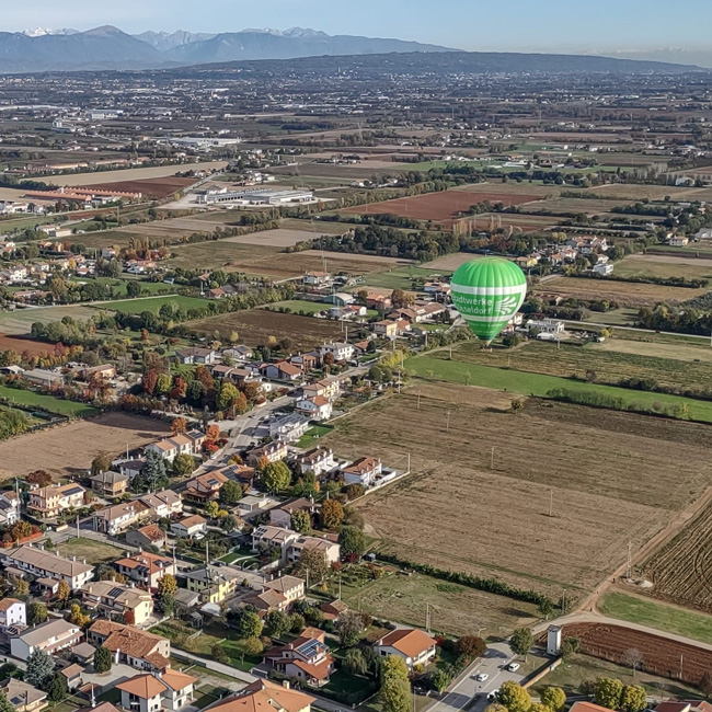 Alpenüberquerung im Heißluftballon