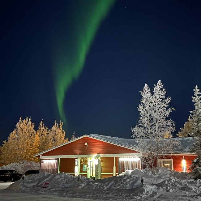 Polarlichter in Lappland