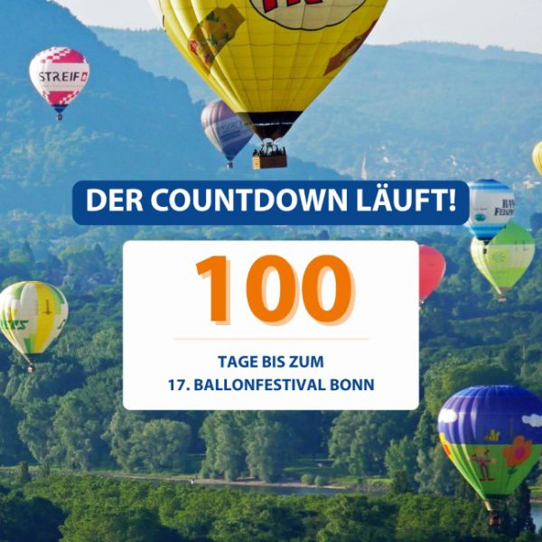 Ballonfestival Bonn 100 Tage